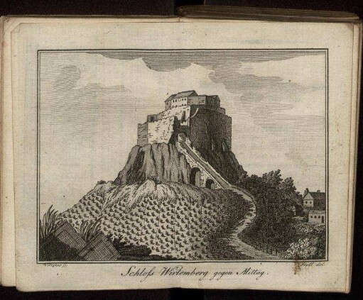 Schloss Wirtemberg gegen Mittag