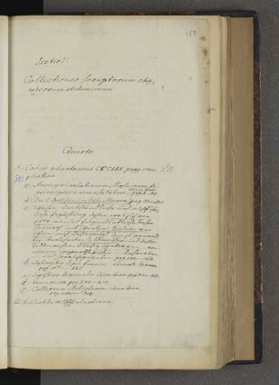 Sectio V. Collectiones scriptorum chymicorum et chemicorum.