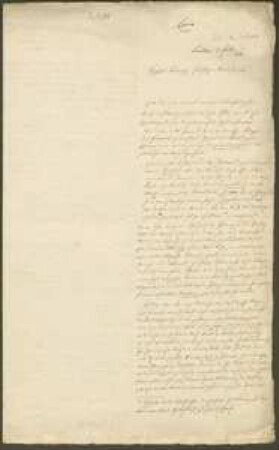Brief von Johann Lhotsky an Bayern / Justizministerium, geschrieben von August Emanuel Fürnrohr