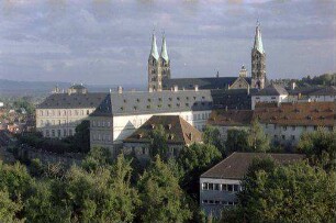 Bamberg: Dom, Gesamtansicht vom Michaelsberg