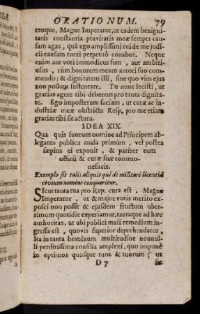 79-88, Idea XIX - XX