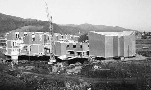 Freiburg im Breisgau: Baustelle des Neubaus der Musikhochschule