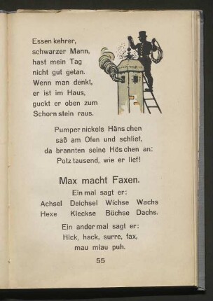 Max kann Faxen.