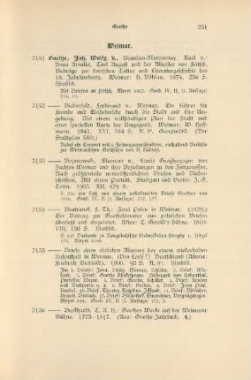 Weimar (Nr. 2151 - 2193)
