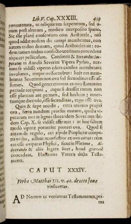 Caput XXXIV. - Caput XXXV.