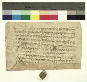 Revers über die Bestellung des Hans von Dörnberg zum Amtmann auf Ludwigstein