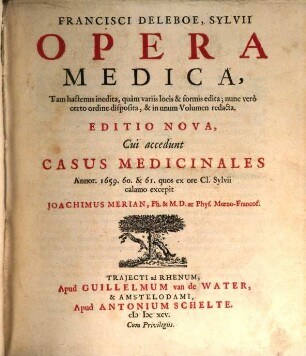 Opera medica