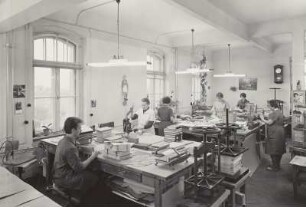 Raumaufnahmen (Marienallee) : Buchbinderei, Sächs. Landesbiblio. Dresden