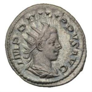 Münze, Antoninian, 247 - 249 n. Chr.