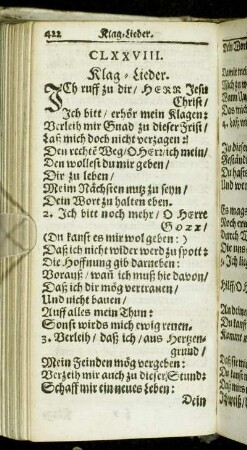 Klag-Lieder.