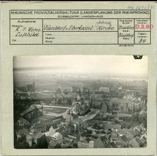 Düsseldorf-Oberkassel, Antoniuskirche, Auferstehungskirche, Kyffhäuserblock