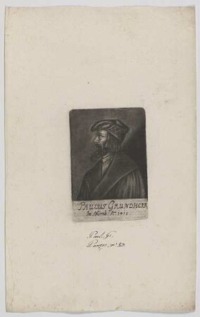 Bildnis des Paulus Grundherr