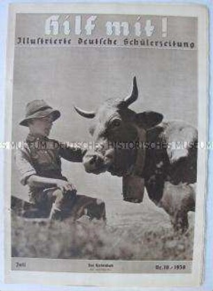 Schülerzeitschrift "Hilf mit!" u.a. über das Wirtschaftsimperium der Familie Rothschild