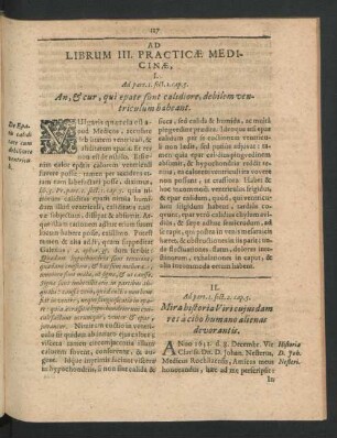 Ad Librum III. Practicae Medicinae.