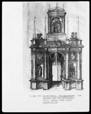 Triumphbogen zum Einzug des Winterkönigs (Friedrich V., Kurfürst von der Pfalz)