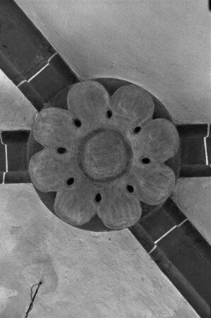 Schlußstein mit Rosette