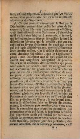 Réflexions sommaires Sur l'Enregistrement de la Déclaration du 2 Septembre 1754 : [Kopftitel]