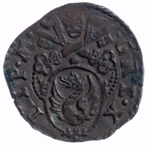 Münze, Quattrino, 1572 - 1585