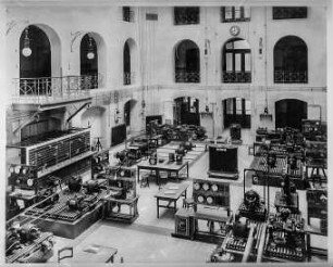 Dresden, TH, Maschinensaal, 1908