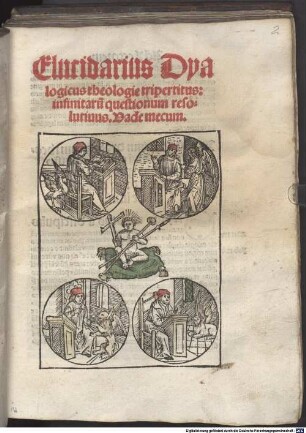 Elucidarius Dyalogicus theologie tripertitus