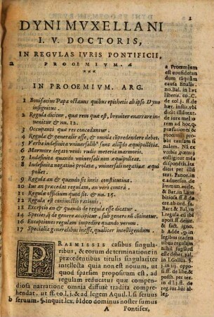 Commentaria in regulas iuris Pontificii