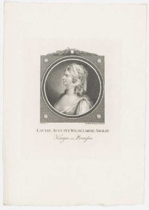 Bildnis der Louise Auguste Wilhelmine Amalie Königin von Preußen