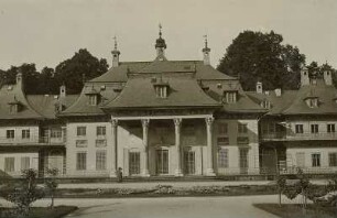 Dresden, Schloss Pillnitz, Mittelbau des Bergpalais