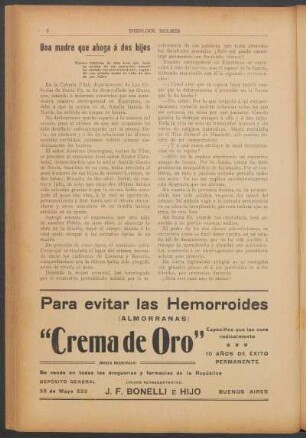 Una madre que ahoga á dos hijos