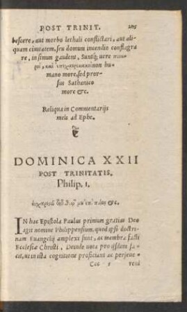 Dominica XXII. Post Trinitatis.