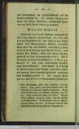 Sinn des Gehöres