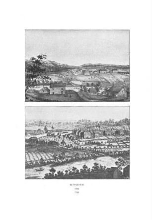 Bethlehem 1750 - 1755