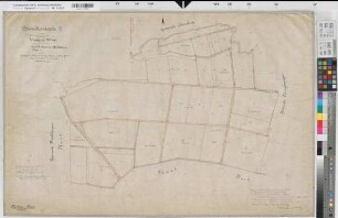 Weslarn (Bad Sassendorf), Separation Weslarn, Bl. 1 Brouillonkarte 2 Flur 1