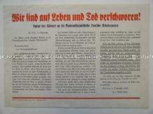 Aufruf von Hitler zum Beginn des 2. Weltkrieges