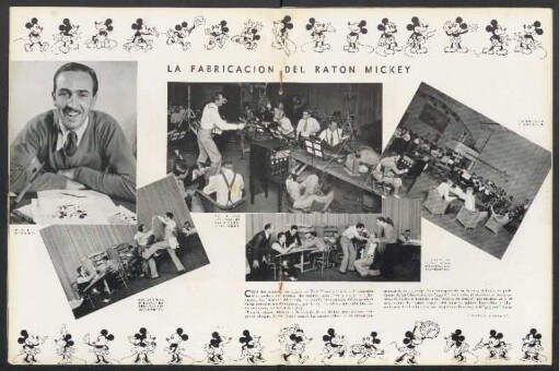 La fabricación del ratón Mickey