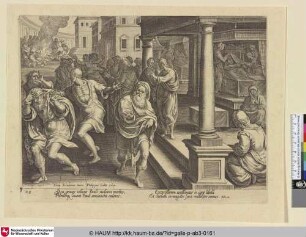 [St. Paul driving out evil spirits; Paulus treibt die bösen Geister aus]