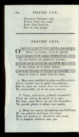 Psaume CXVI.