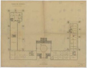Fischer, Theodor; Wiesbaden; Museum - Grundriss 2. OG