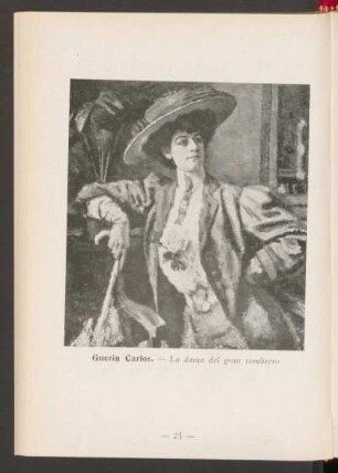 Guerin Carlos. - La dama del gran sombrero