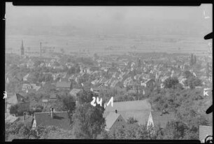 Weinböhla. Blick auf Weinböhla