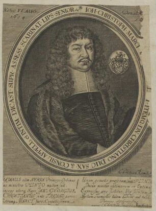 Bildnis des Iohannes Christophorus Marci