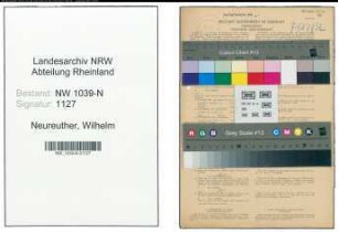 Entnazifizierung Wilhelm Neureuther , geb. 18.03.1901 (Lehrer)