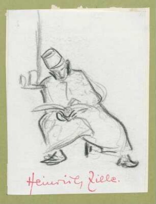 Lesender Mann