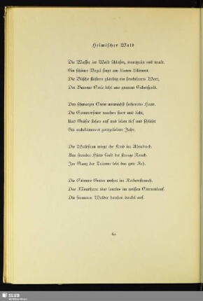 Heimatlicher Wald