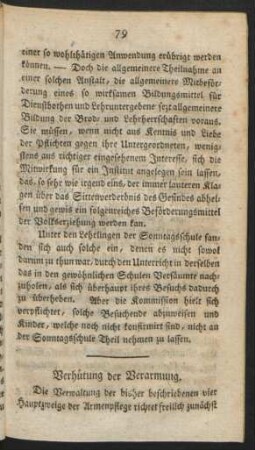 Verhütung der Verarmung