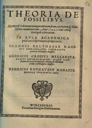 Theoria de fossilibvs