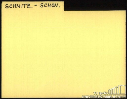 SCHNITZ.-SCHON.