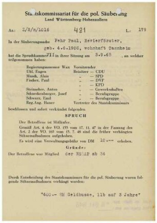Fehr, Paul
