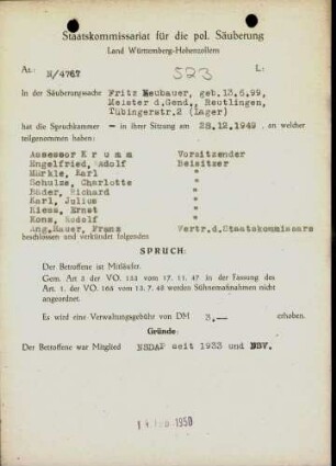 Neubauer, Fritz
