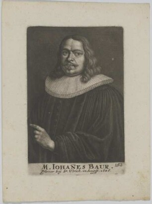 Bildnis des Iohannes Baur
