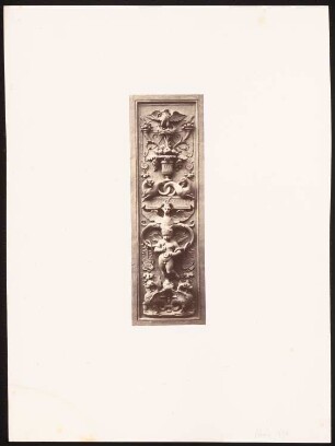 Siena: Ansicht eines Bronzereliefs (aus: sog. »Koch-Mappe«)